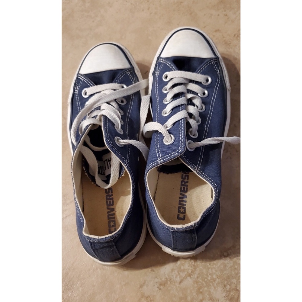 Low top Converse - Blue